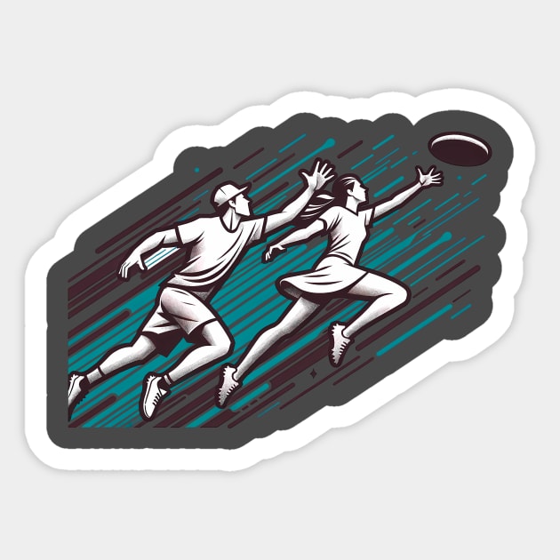 Ultimate Frisbee Sticker by Moniato